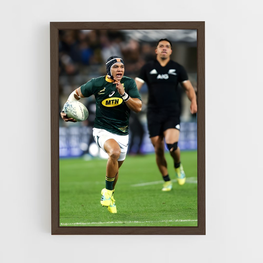 Poster Envolée de Cheslin – affiche Rugby (vue 5)